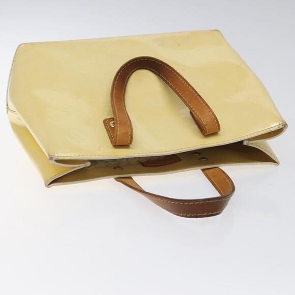 LOUIS VUITTON Monogram Vernis Reade PM Hand Bag Perle M91336 - Picture 6 of 12